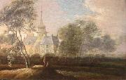 unknow artist Castle Westerbeek at the westside of the city of The Hague painting